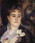 First Portrait of Madame Georges Charpentier renoir